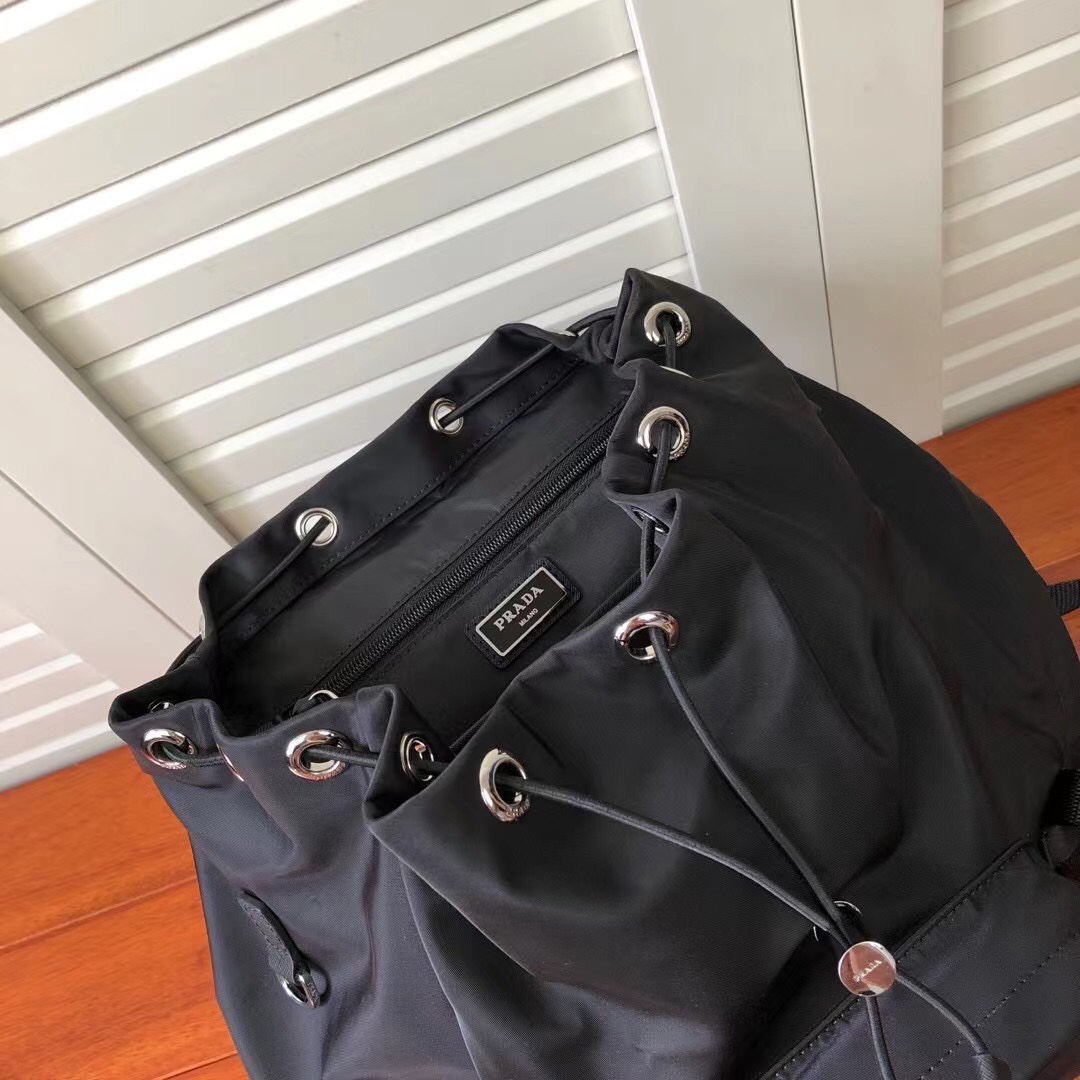 [TOP] PRADA  Men's Backpack- Black