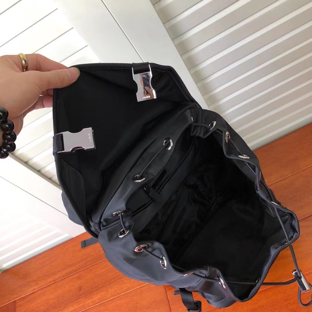 [TOP] PRADA  Men's Backpack- Black