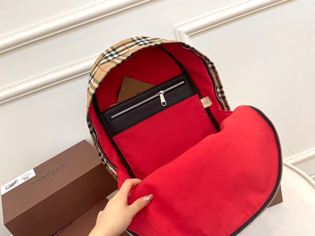 [TOP] BURBERRY Men's Backpack - Brown