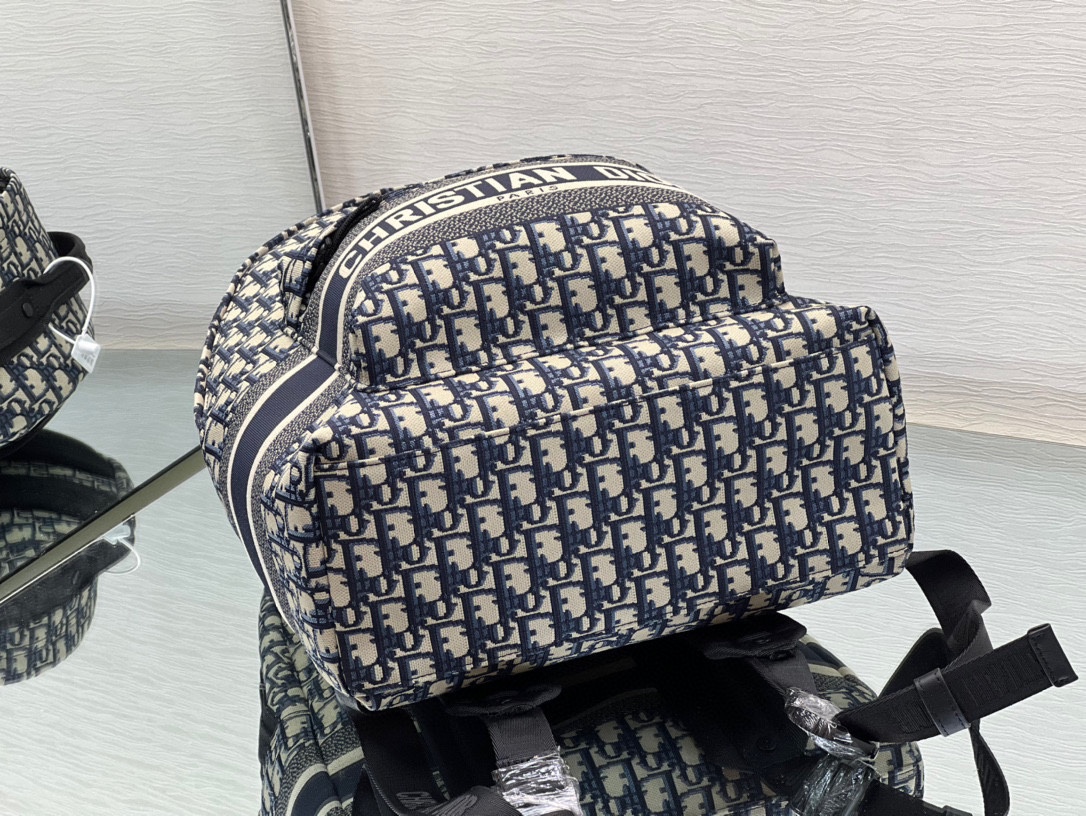 [Top] Christian Dior Travel Men's Backpack - Black