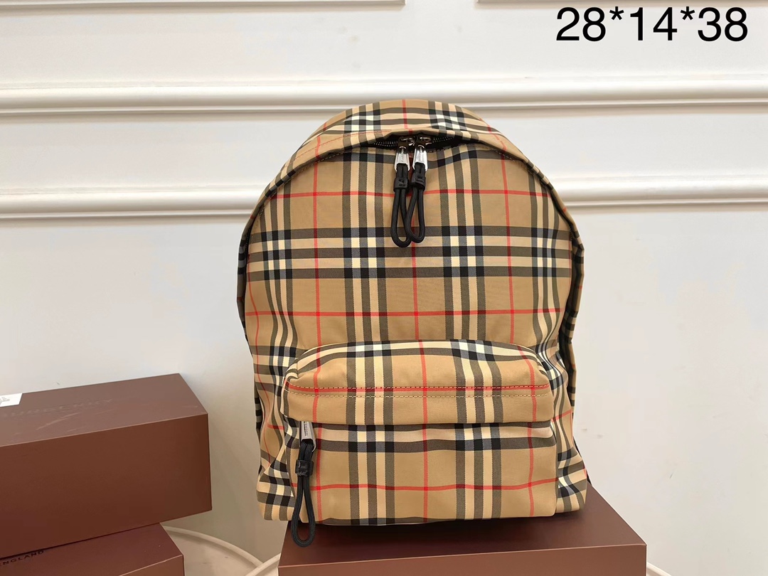 [TOP] BURBERRY Men's Backpack - Brown