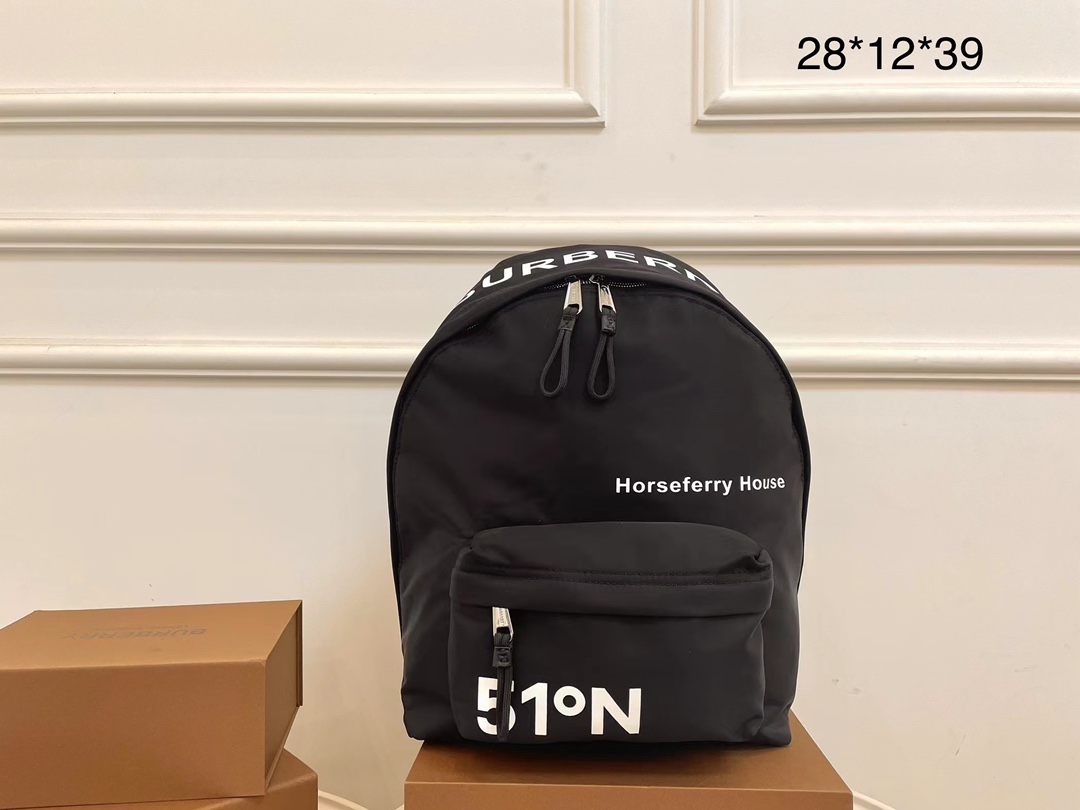[TOP] BURBERRY Men's Backpack - 2 Color