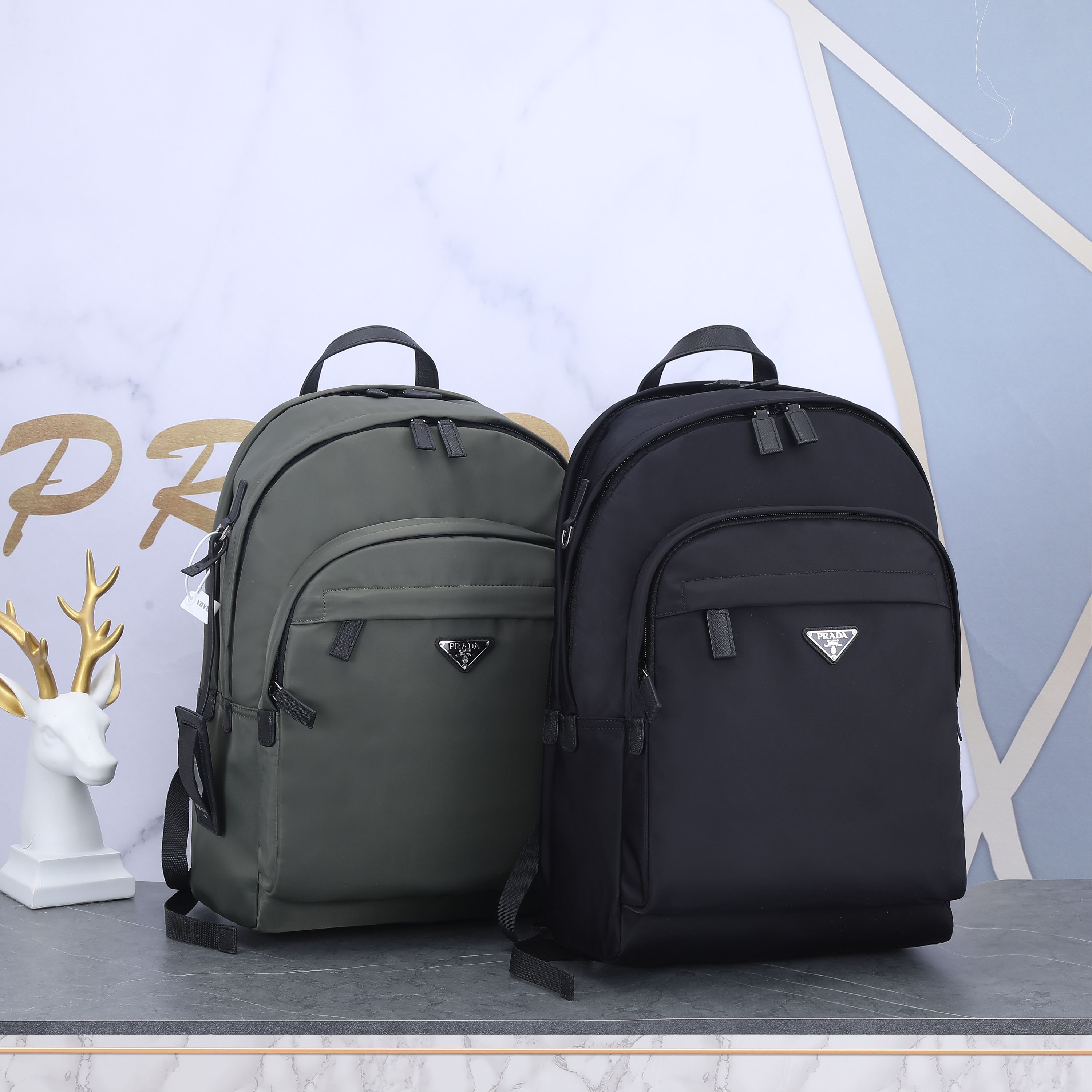 [TOP] PRADA  Men's Backpack- 2 Color