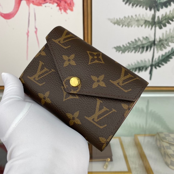 [TOP] Louis Vuitton LV LV Damier Victorine Wallet - 16 colors