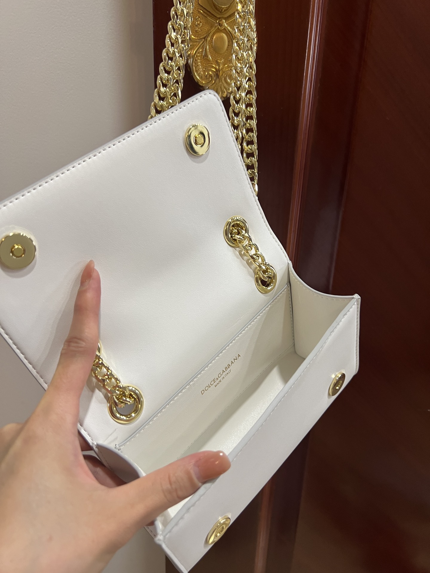 [TOP] Dolce & Gabbana D&G Calfskin 3.5 Bag  21*14*5cm - 6 Color