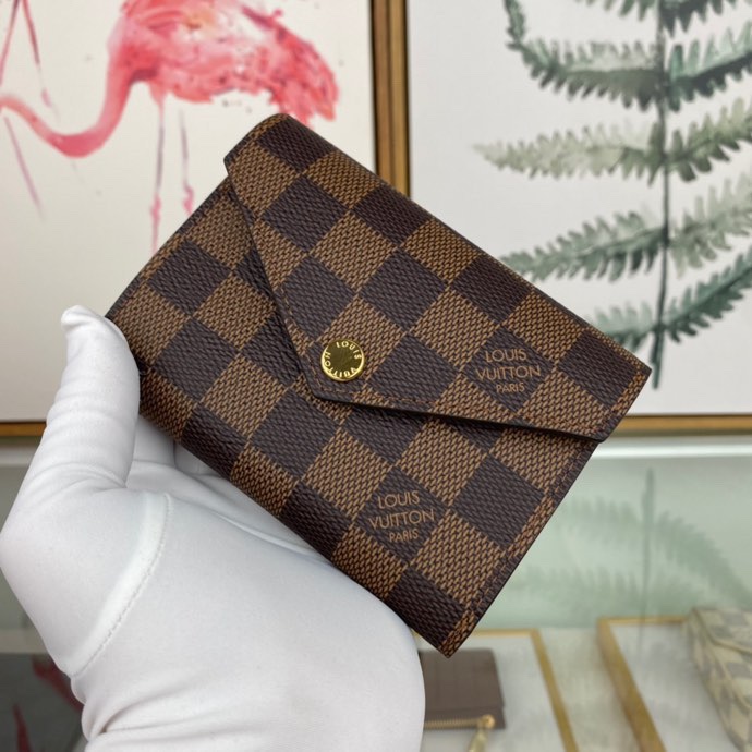 [TOP] Louis Vuitton LV LV Damier Victorine Wallet - 16 colors