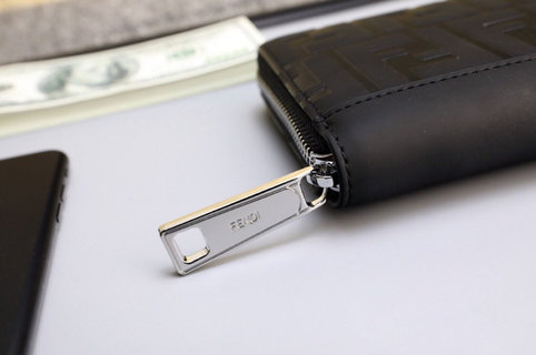 [TOP] FENDI Men's Leather Wallet