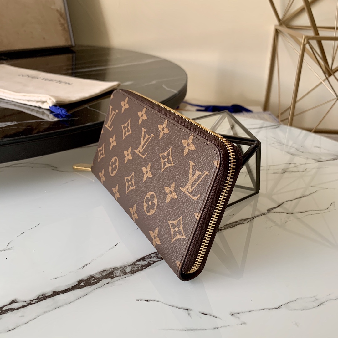 [TOP] Louis Vuitton LV LV Zippy Wallet Monogram - 9 Colors