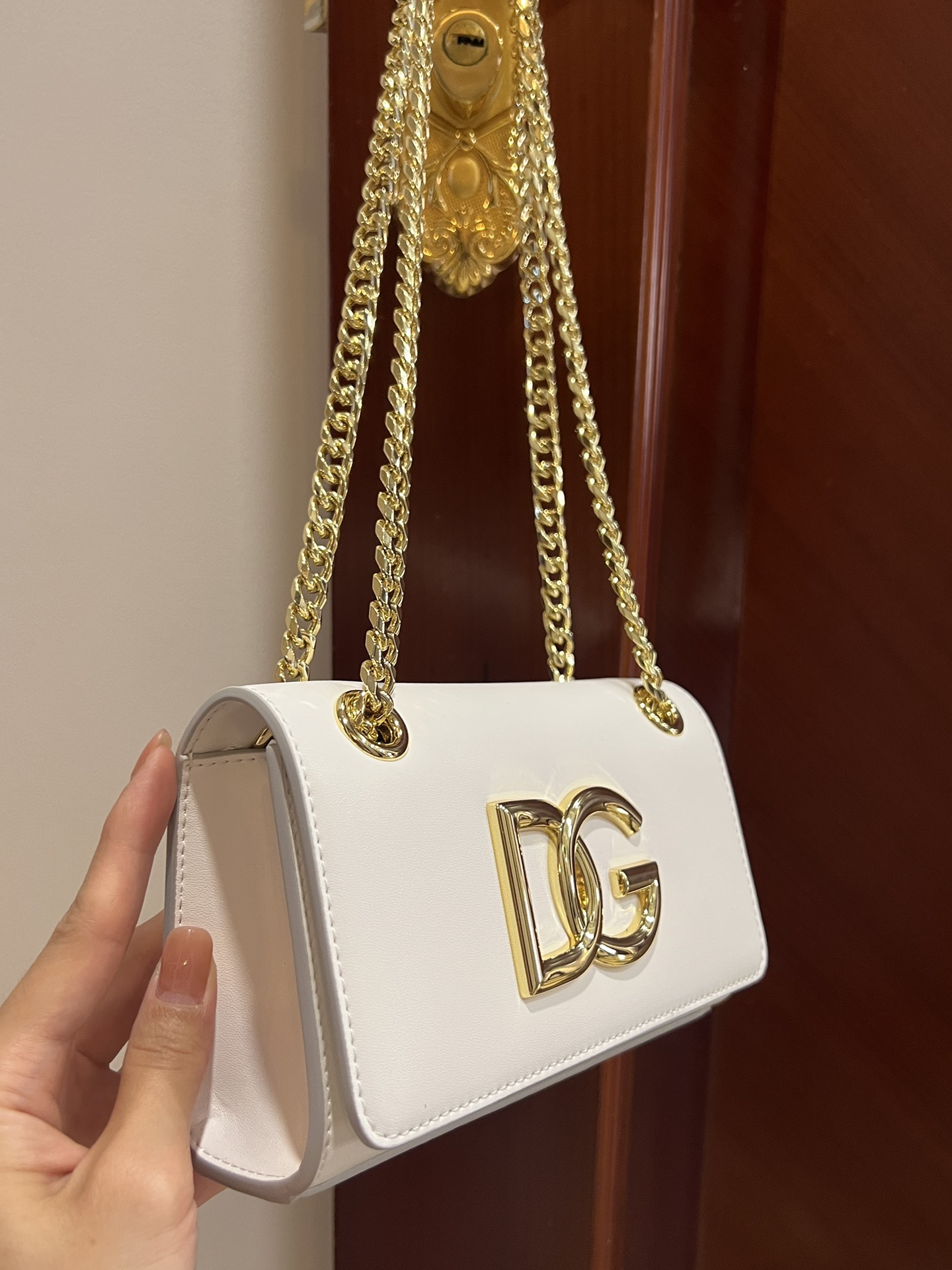 [TOP] Dolce & Gabbana D&G Calfskin 3.5 Bag  21*14*5cm - 6 Color