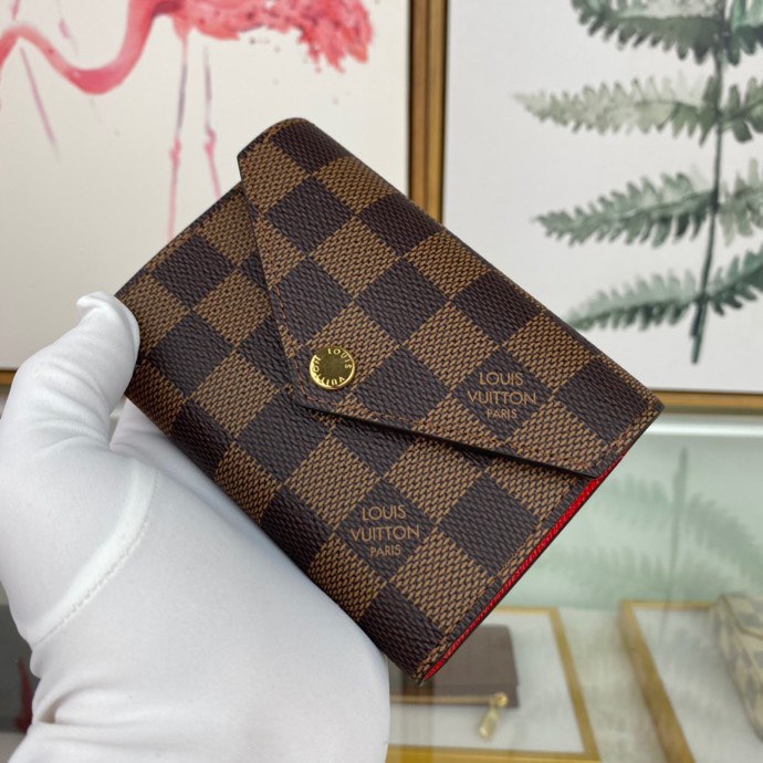 [TOP] Louis Vuitton LV LV Damier Victorine Wallet - 16 colors
