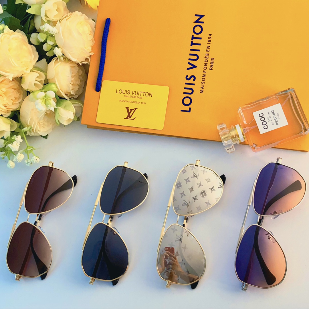 [TOP] Louis Vuitton LV Men's Sunglasses - 8 Color