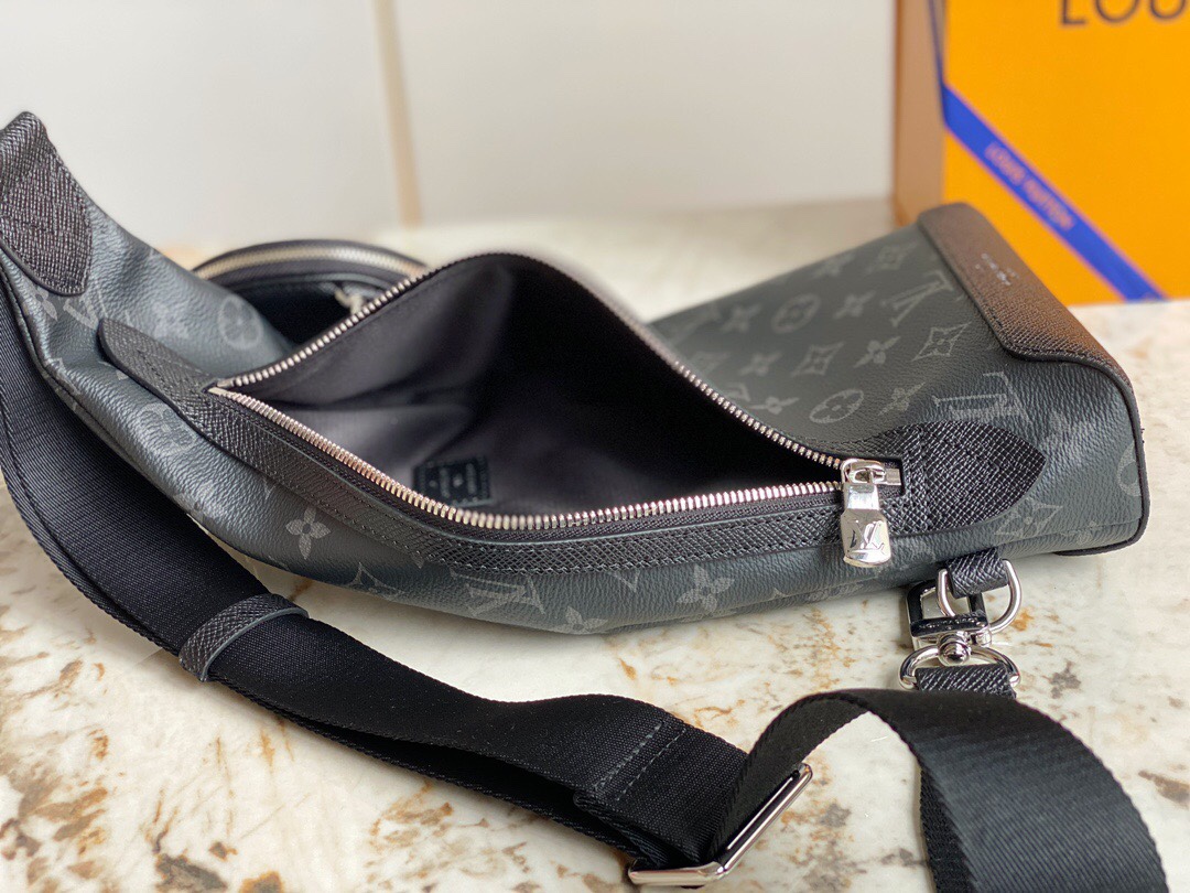 [TOP] Louis Vuitton LV L.V Monogram Men's Backpack  - Black