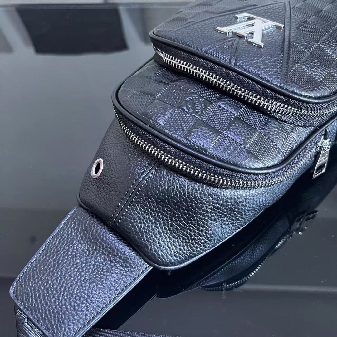 [TOP] Louis Vuitton LV L.V Monogram Men's Backpack  - Black