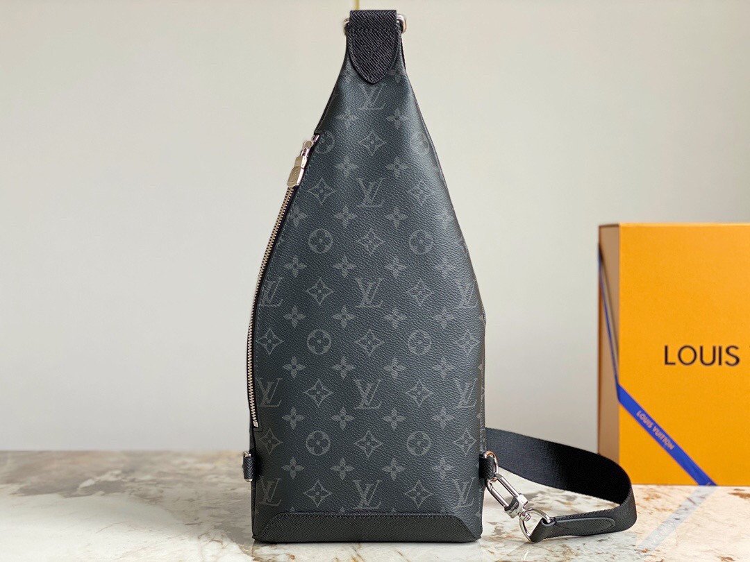[TOP] Louis Vuitton LV L.V Monogram Men's Backpack  - Black