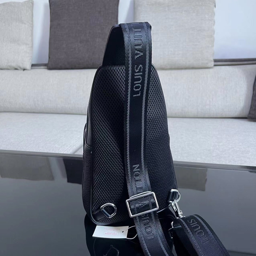 [TOP] Louis Vuitton LV L.V Monogram Men's Backpack  - Black