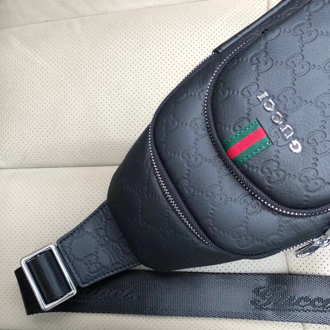 [TOP] GUCCI Marmont Men's Backpacks - Black