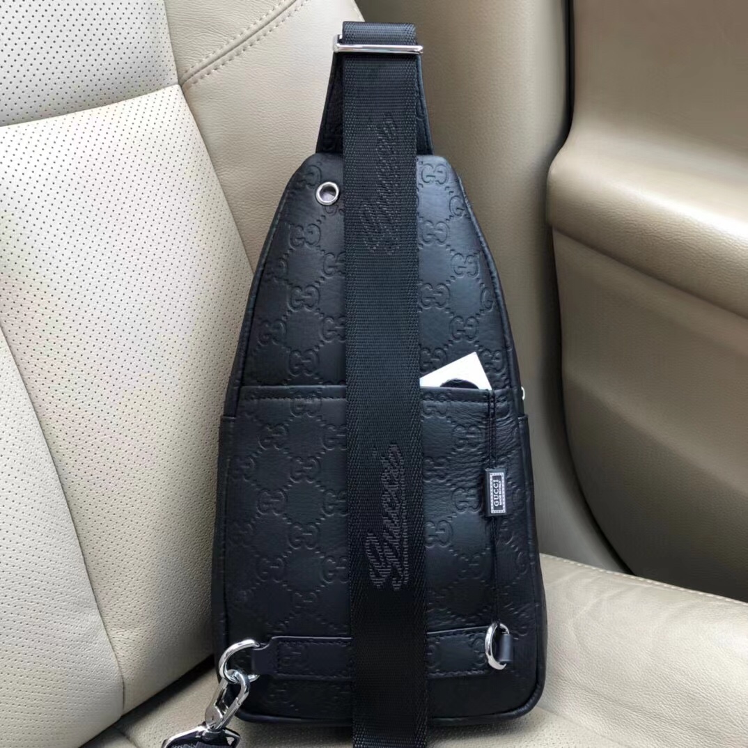 [TOP] GUCCI Marmont Men's Backpacks - Black