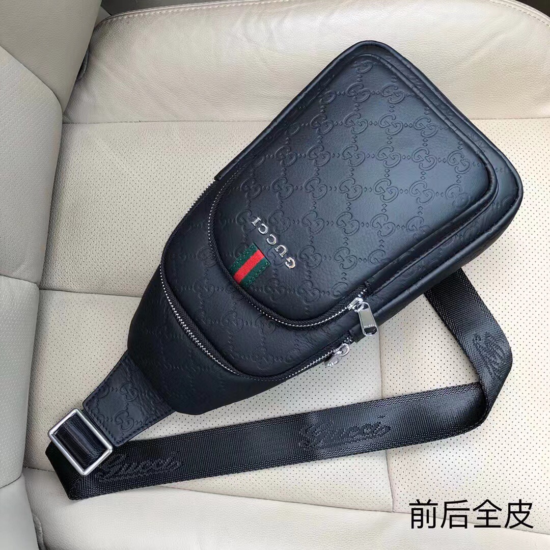 [TOP] GUCCI Marmont Men's Backpacks - Black