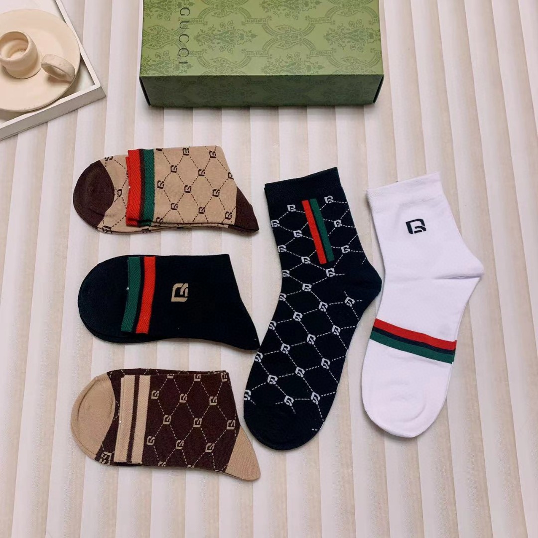 [TOP] GUCCI  Men's Socks