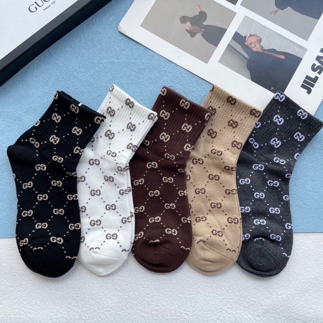 [TOP] GUCCI  Men's Socks