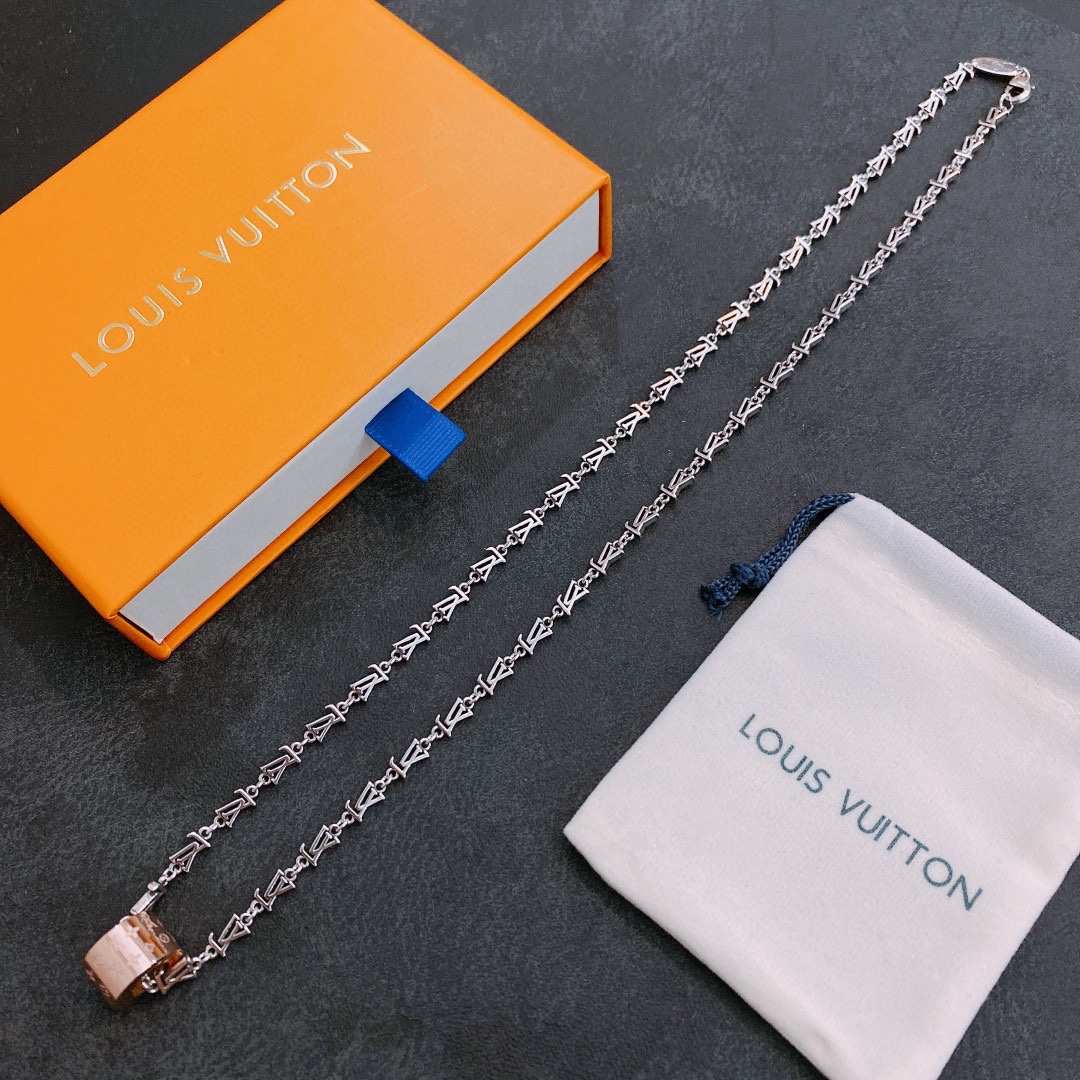 [TOP] Louis Vuitton LV Men's/Women's Necklace
