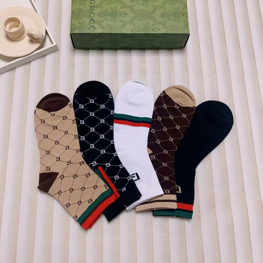[TOP] GUCCI  Men's Socks