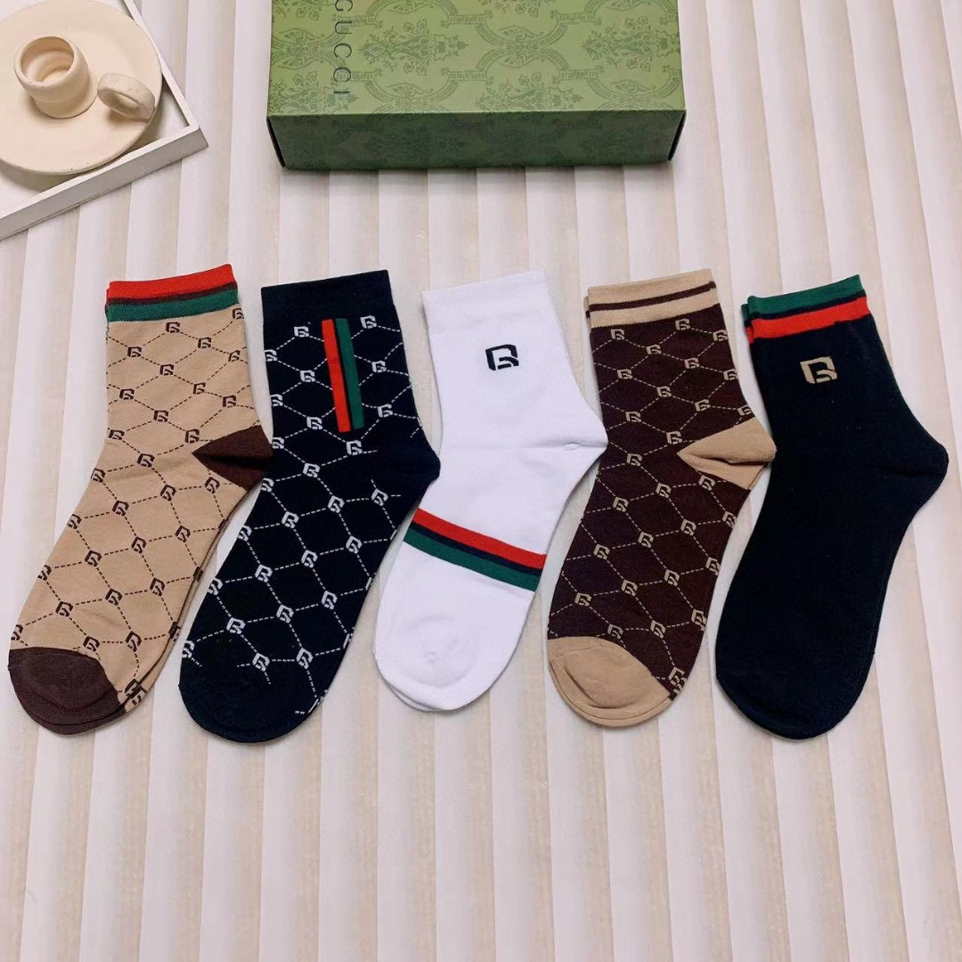 [TOP] GUCCI  Men's Socks