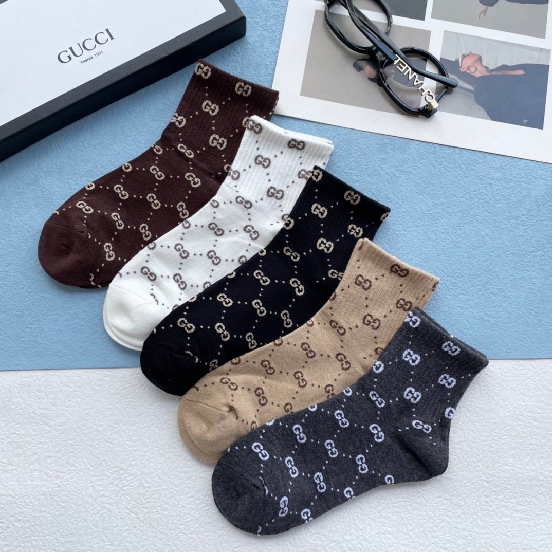 [TOP] GUCCI  Men's Socks
