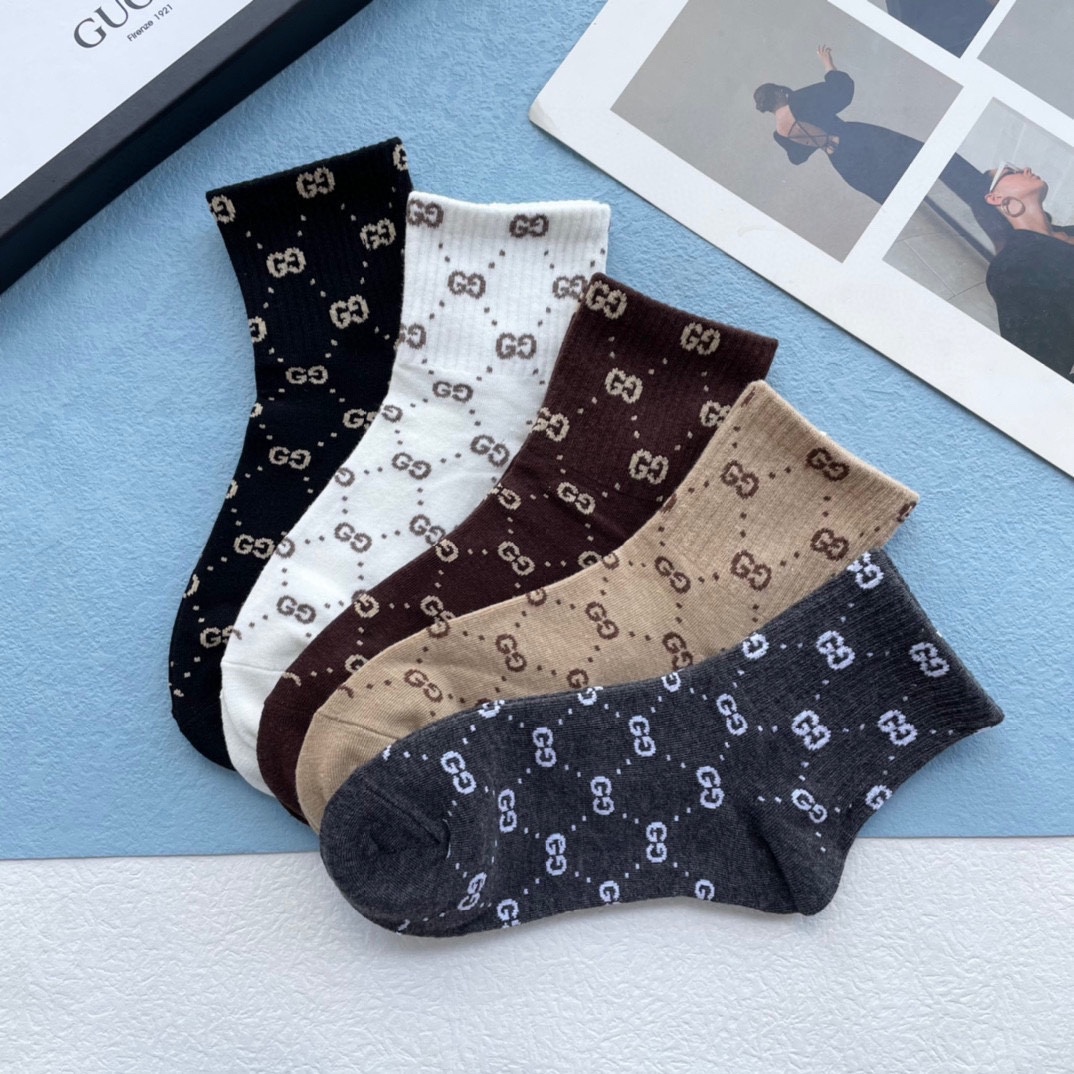 [TOP] GUCCI  Men's Socks