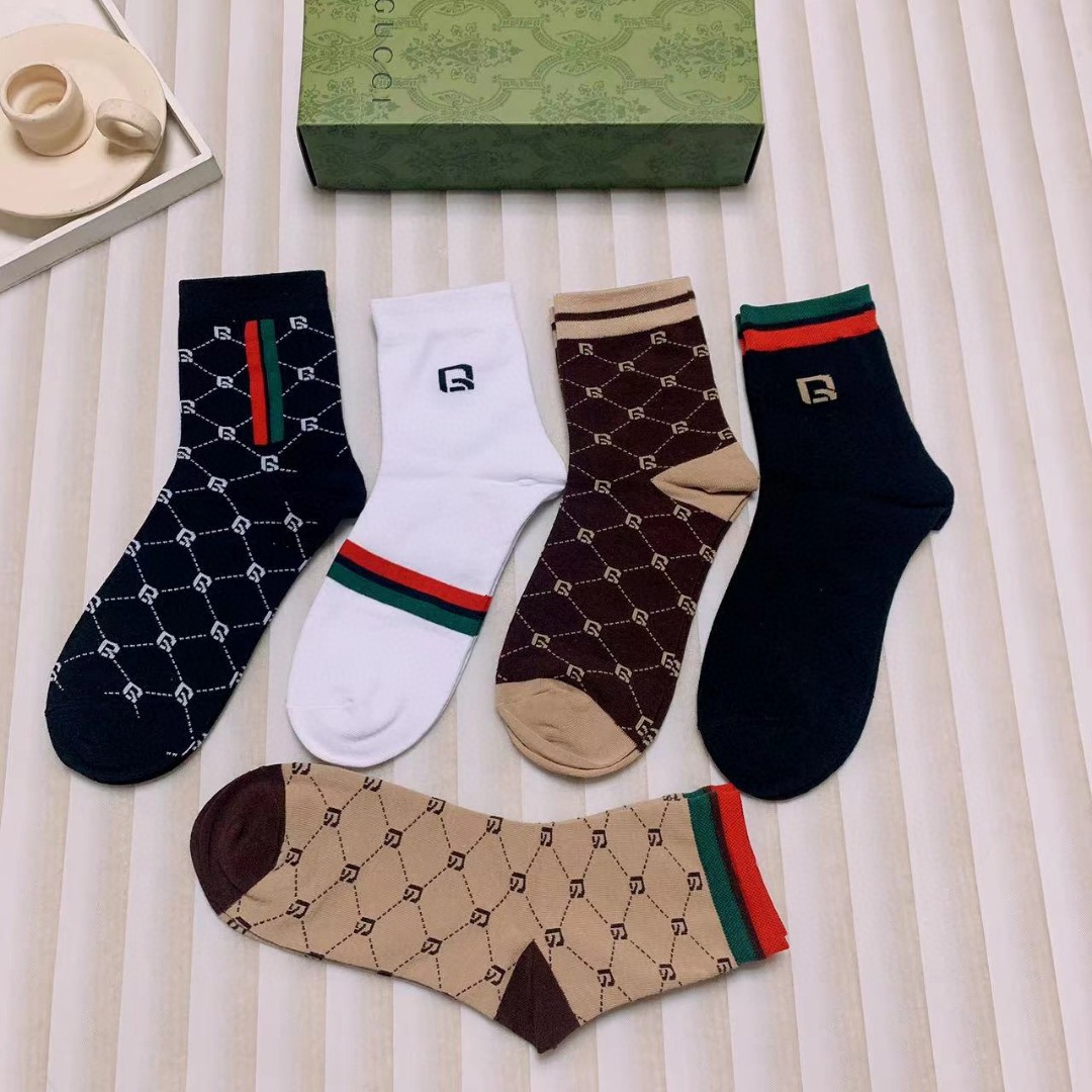 [TOP] GUCCI  Men's Socks