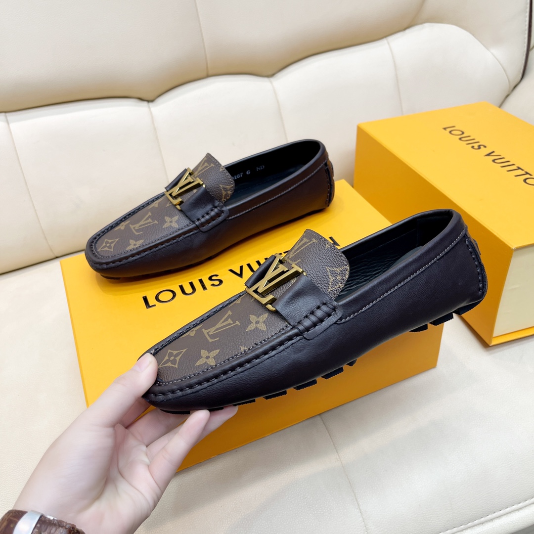 [TOP] Louis Vuitton LV LV Men's Monogram shoes - 4 Colors