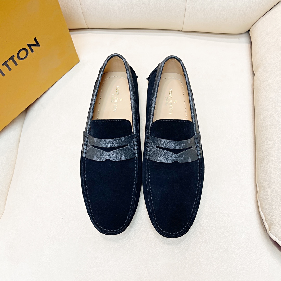 [TOP] Louis Vuitton LV LV Men's Nubuck shoes - 2 Colors