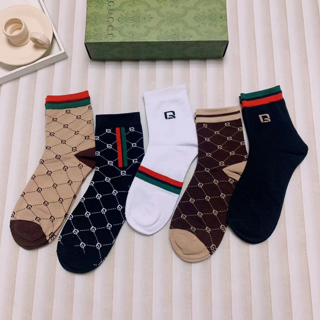 [TOP] GUCCI  Men's Socks