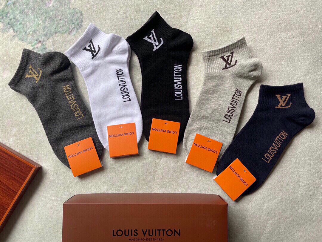 [TOP] Louis Vuitton LV L.V Men's Socks
