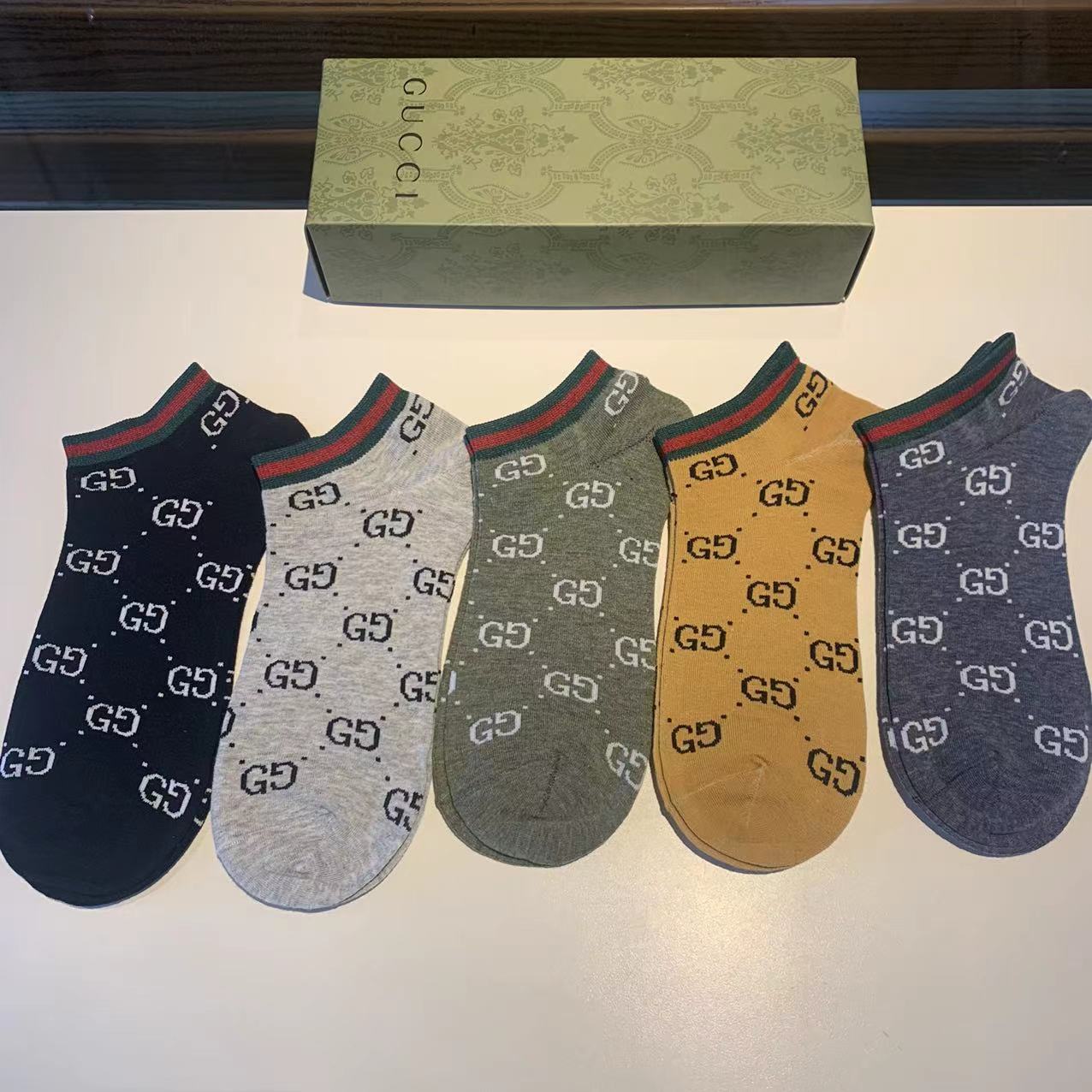 [TOP] GUCCI  Men's Socks