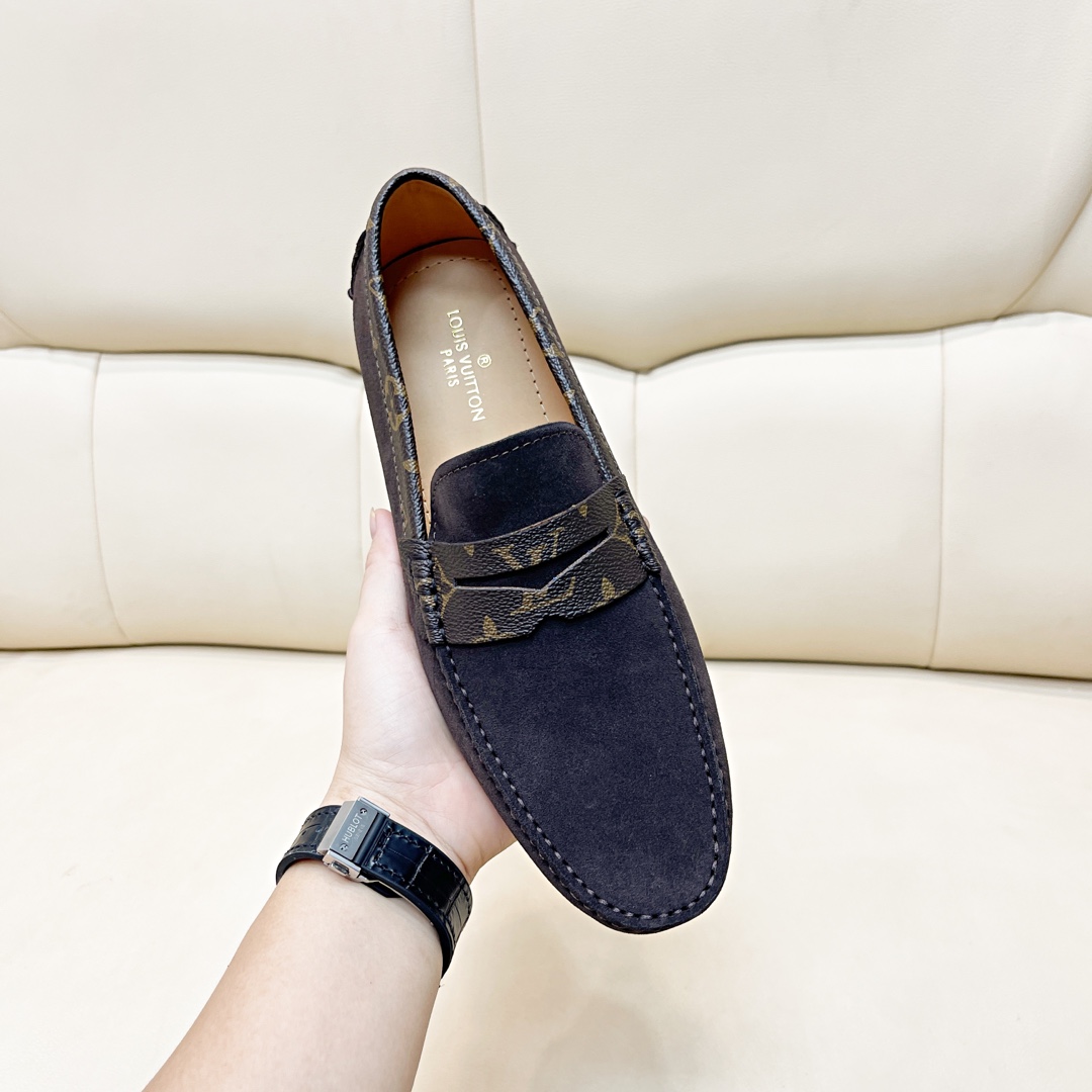 [TOP] Louis Vuitton LV LV Men's Nubuck shoes - 2 Colors