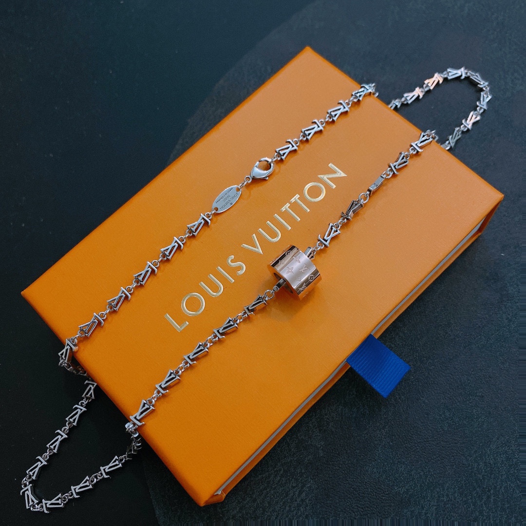 [TOP] Louis Vuitton LV Men's/Women's Necklace