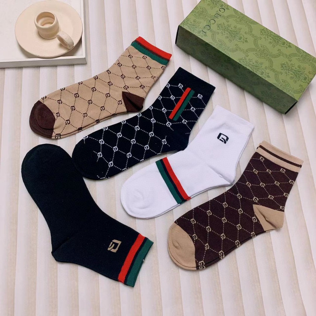 [TOP] GUCCI  Men's Socks