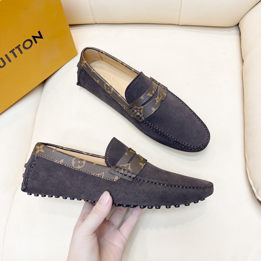 [TOP] Louis Vuitton LV LV Men's Nubuck shoes - 2 Colors