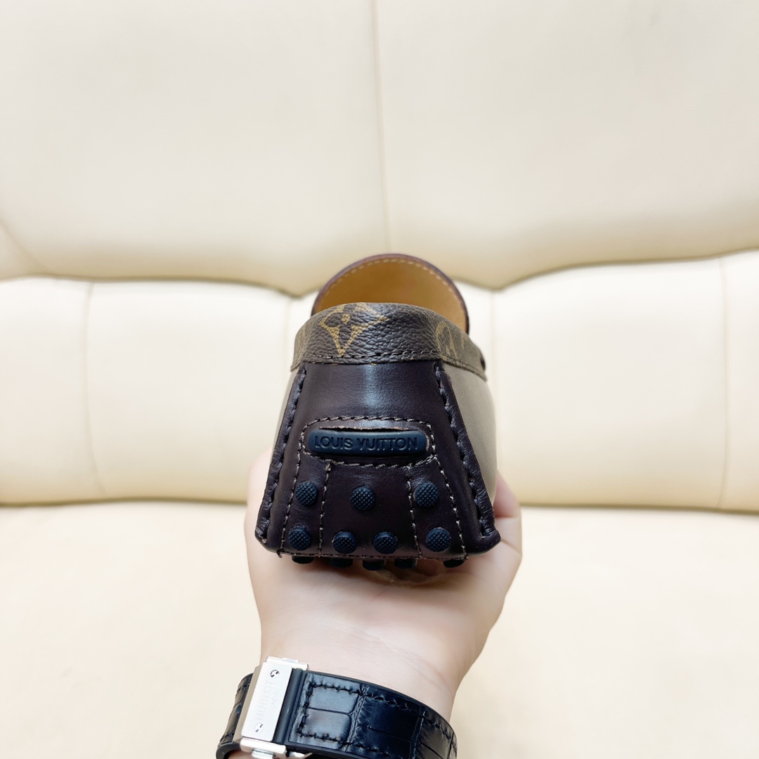 [TOP] Louis Vuitton LV LV Men's Calfskin shoes - 2 Colors