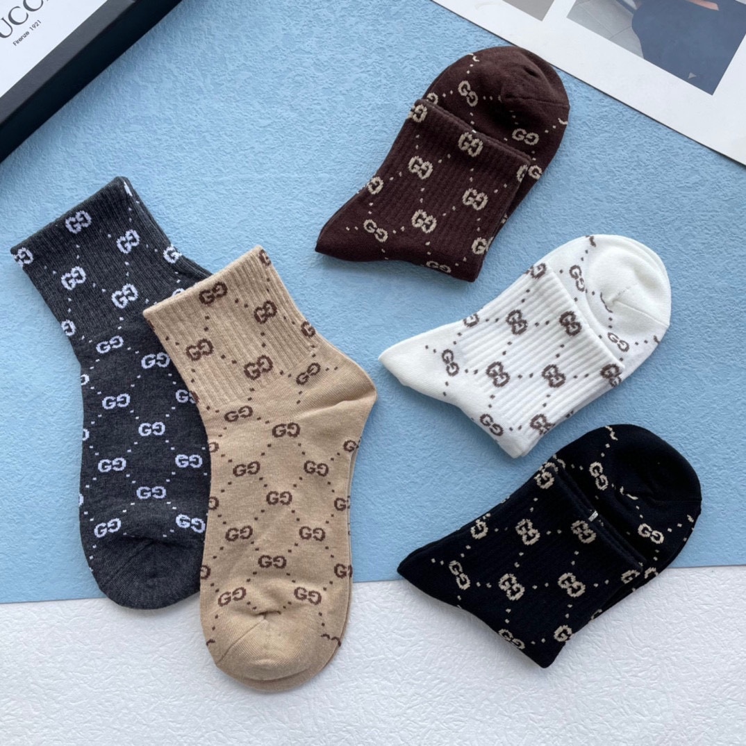 [TOP] GUCCI  Men's Socks