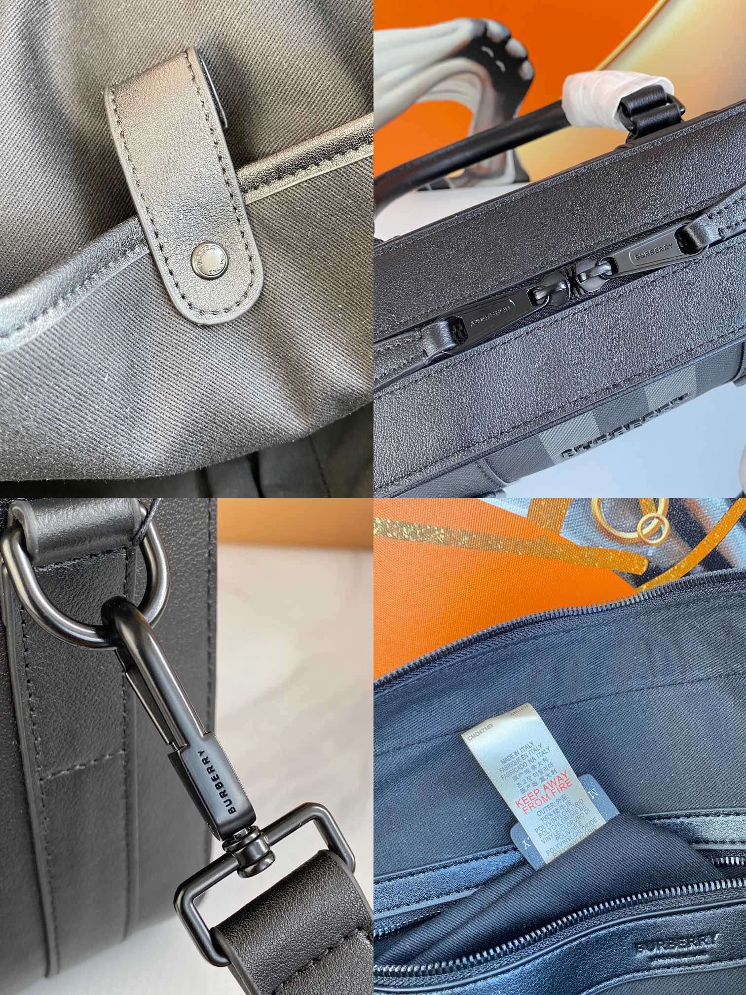 [TOP] BURBERRY Men's Briefcases