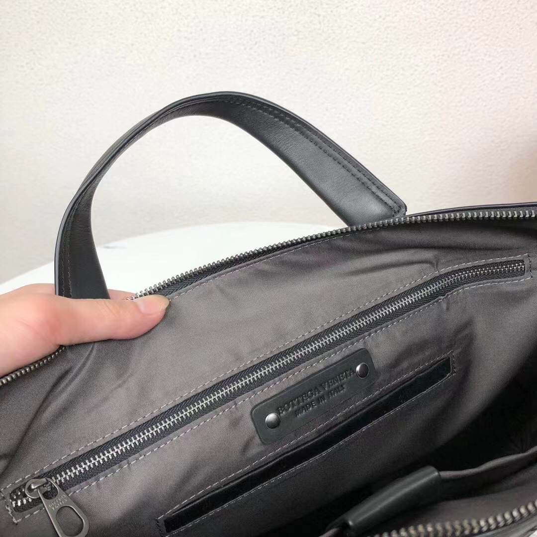 [TOP] Bottega Veneta BV Men's Briefcases - Black