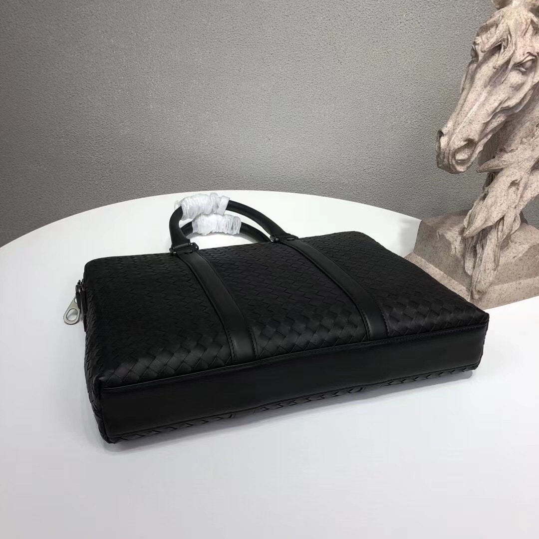 [TOP] Bottega Veneta BV Men's Briefcases - Black