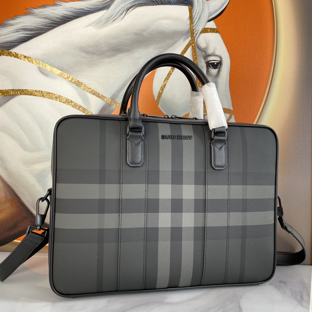 [TOP] BURBERRY Men's Briefcases