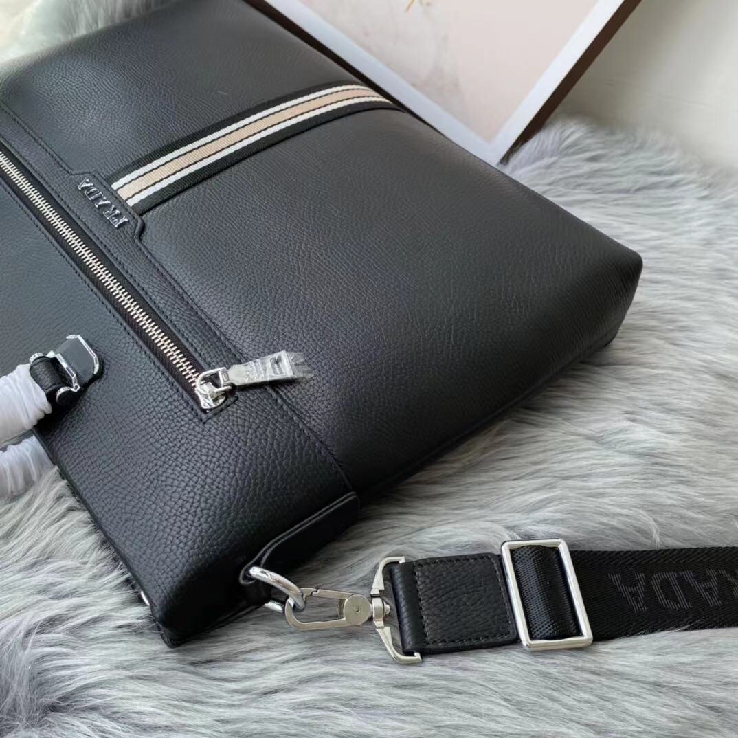 [TOP] PRADA Men's Briefcases - Black