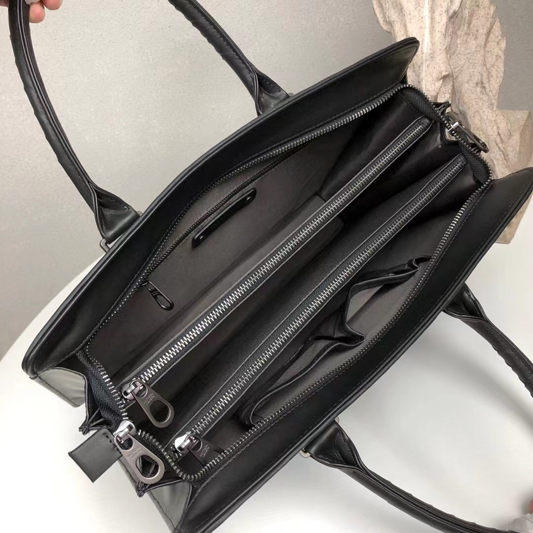 [TOP] Bottega Veneta BV Men's Briefcases - Black