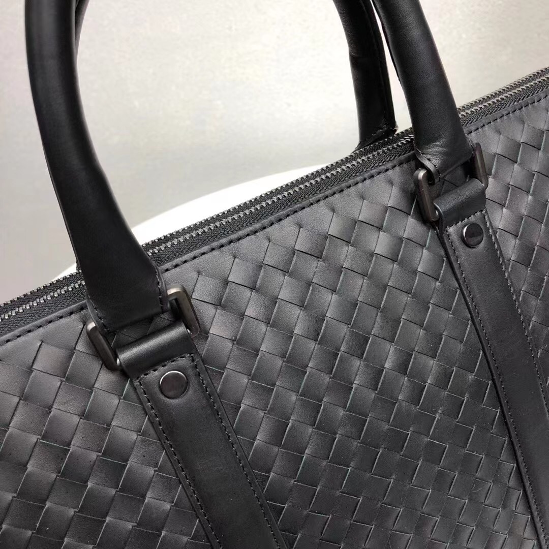 [TOP] Bottega Veneta BV Men's Briefcases - Black