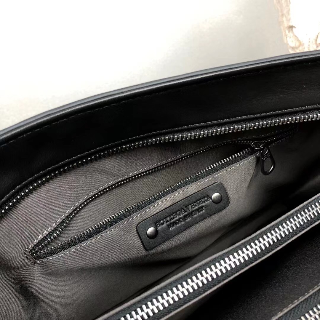 [TOP] Bottega Veneta BV Men's Briefcases - Black