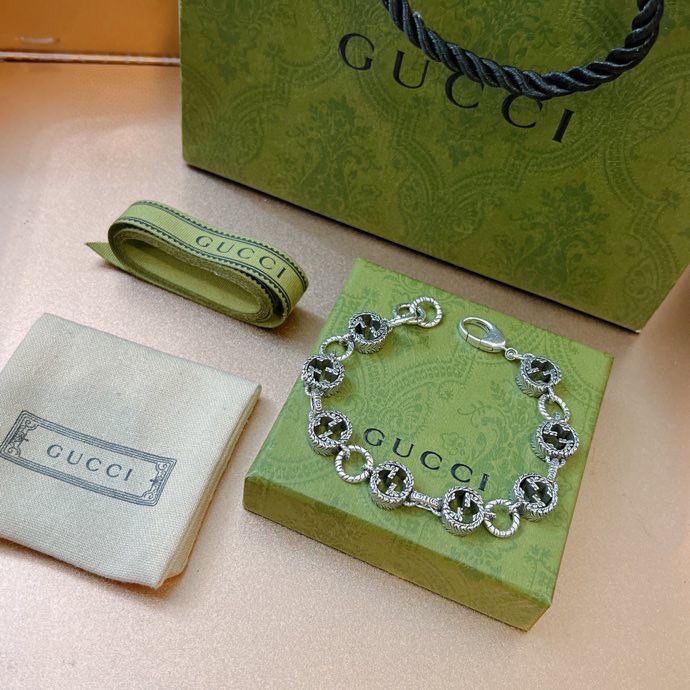 [TOP] GUCCI Bracelet - Silver